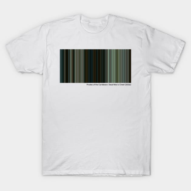 Pirates of the Caribbean: Dead Man's Chest (2006) - Every Frame of the Movie T-Shirt by ColorofCinema